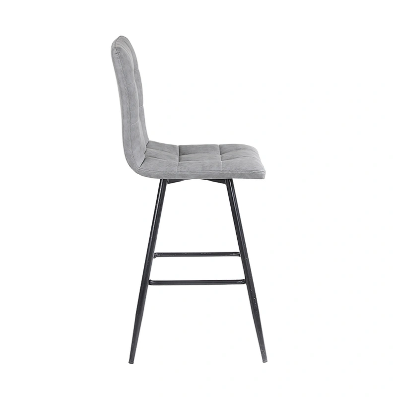 Bar Stools Furniture Restaurant Home Cheap Tall High Counter Nordic Kitchen pu leather modern furniture bar stool wholesale