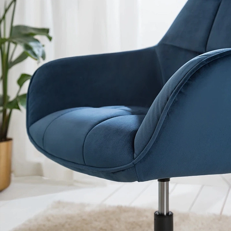 Elegant adjustable makeup girls vanity chairs with backs