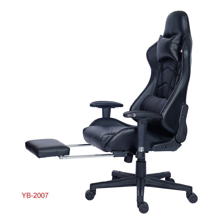 New fashion designer factory price black swivel gaming chair