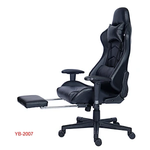 New fashion designer factory price black swivel gaming chair