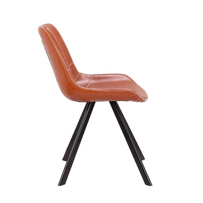 Hot Sale Modern outdoor leather dining room chair modern restaurant cafe chair outside
