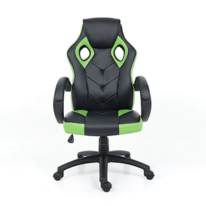 Orange Hot Sale Black Fixed Armrest computer china wholesale gaming chair