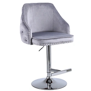 Wholesale modern luxury high back commercial bar stool