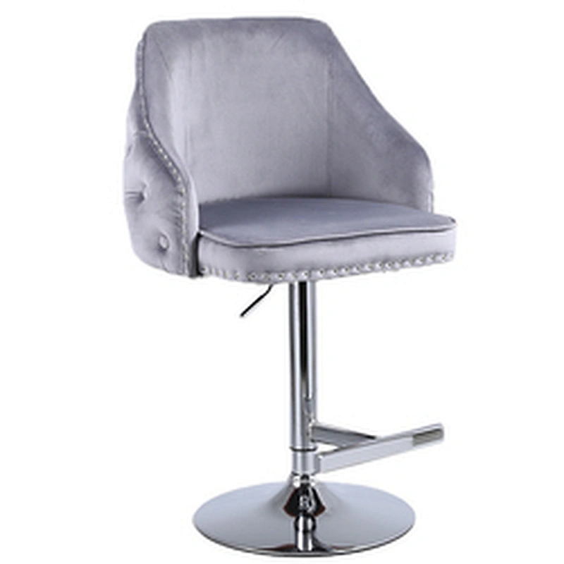 Wholesale modern luxury high back commercial bar stool