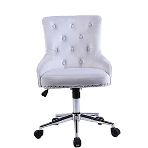 Hot Sale High Quality luxury modern velvet cover cheap swivel design office chair