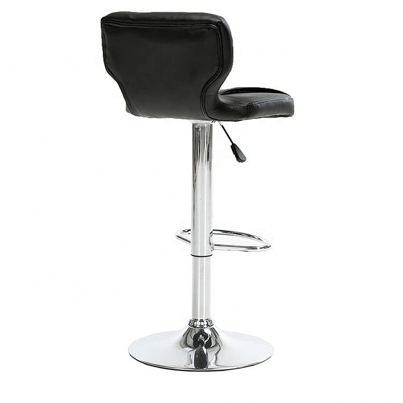 Adjustable modern leather bar chair furniture