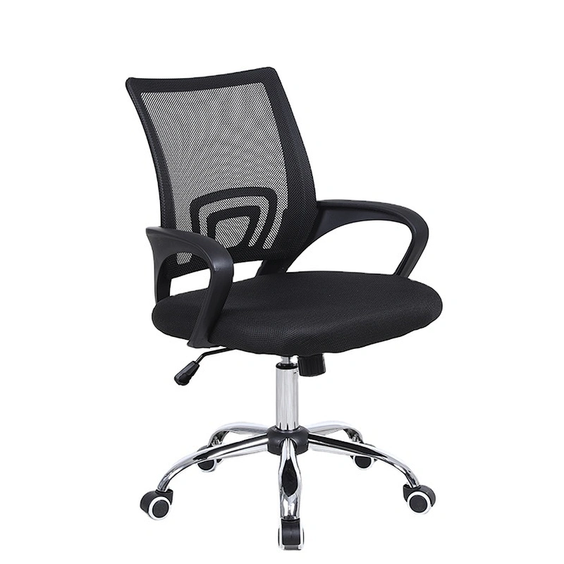 Good quality black mesh rocking heated cheap desk office chair