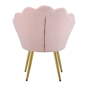 Flower design Pink Armchair Luxury Accent Chair High Quality Modern Chairs Living Room Leisure Chair