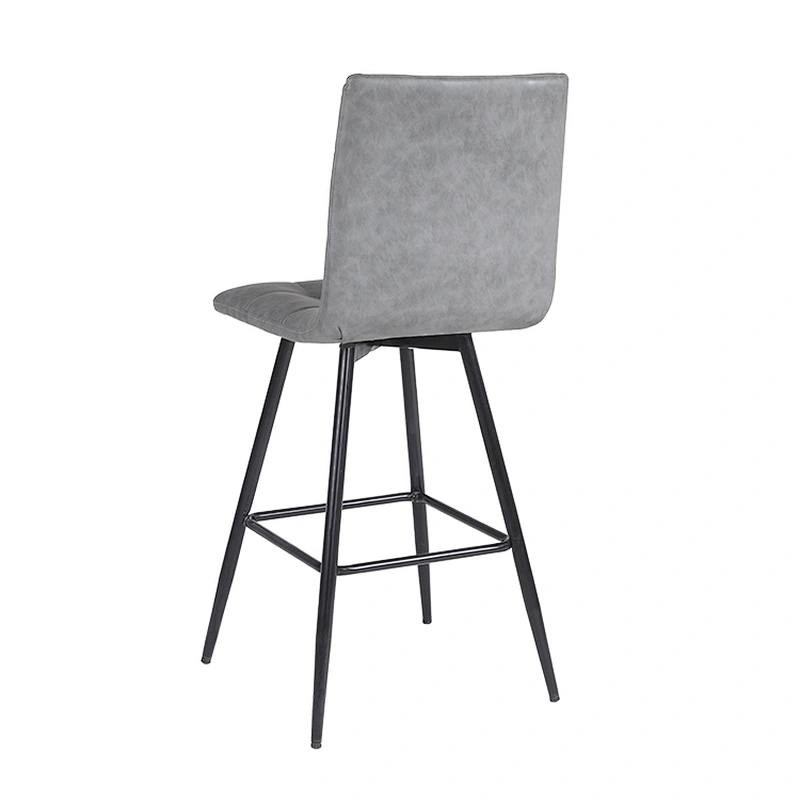 Bar Stools Furniture Restaurant Home Cheap Tall High Counter Nordic Kitchen pu leather modern furniture bar stool wholesale