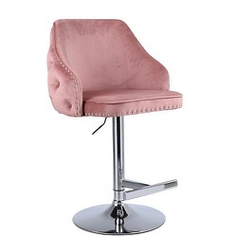 Wholesale modern luxury high back commercial bar stool
