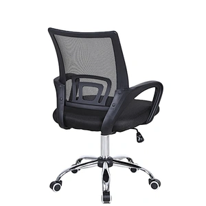 Good quality black mesh rocking heated cheap desk office chair