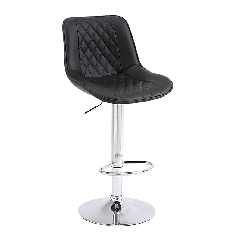 Wholesale Modern Luxury Swivel Adjustable Height bar Stools  Leather Bar stool