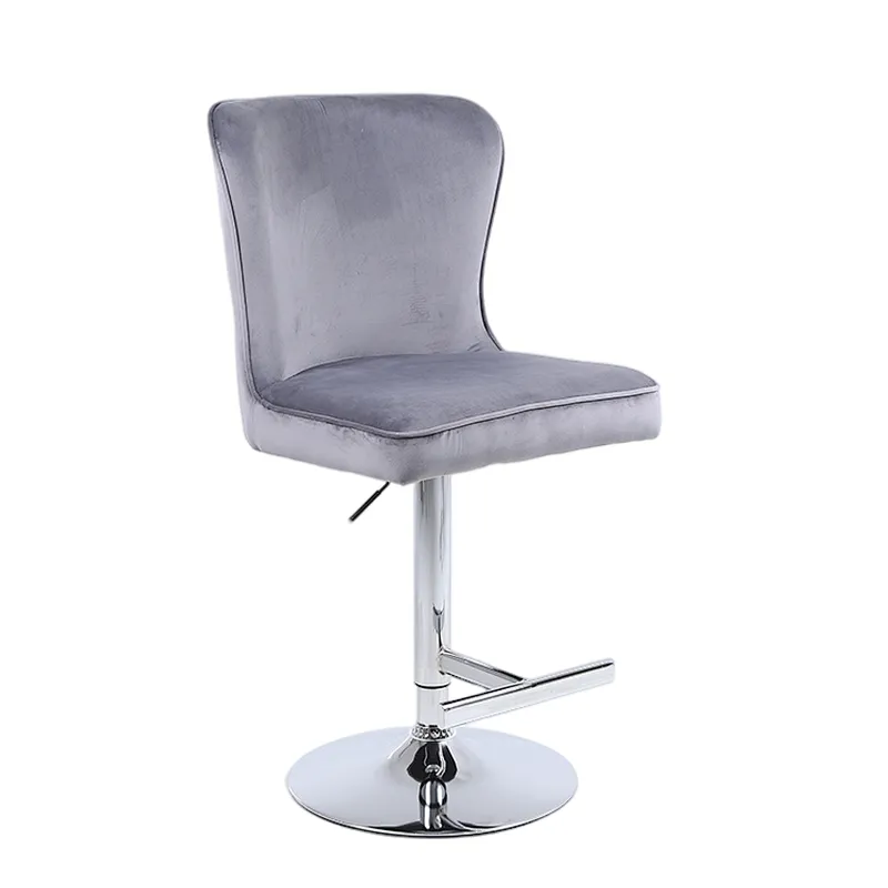 Factory directly selling Luxury Commercial Furniture modern swivel adjustable bar chairs