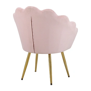 Flower design Pink Armchair Luxury Accent Chair High Quality Modern Chairs Living Room Leisure Chair