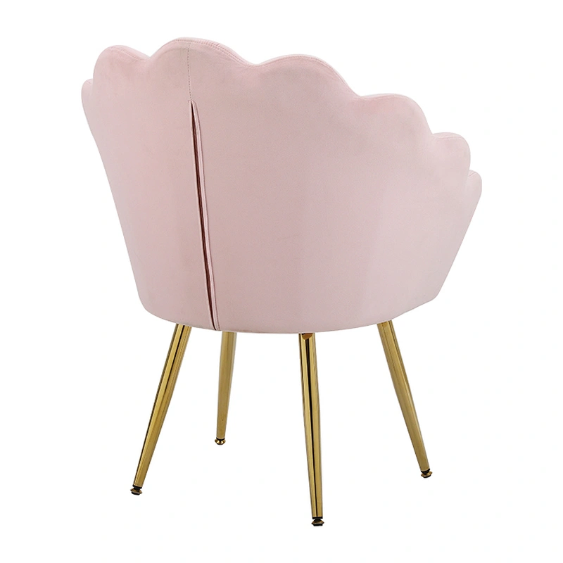 Flower design Pink Armchair Luxury Accent Chair High Quality Modern Chairs Living Room Leisure Chair