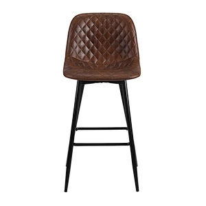 Distressed Bar Stool with Shabby Chic Look
