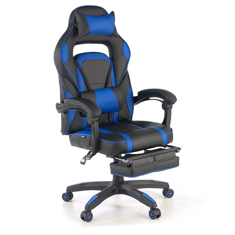 Factory Wholesale comfortable racing style custom reclining gaming chair