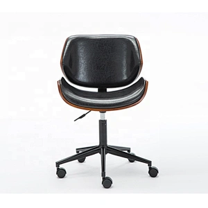 Modern bentwood office chair swivel computer leather office chair