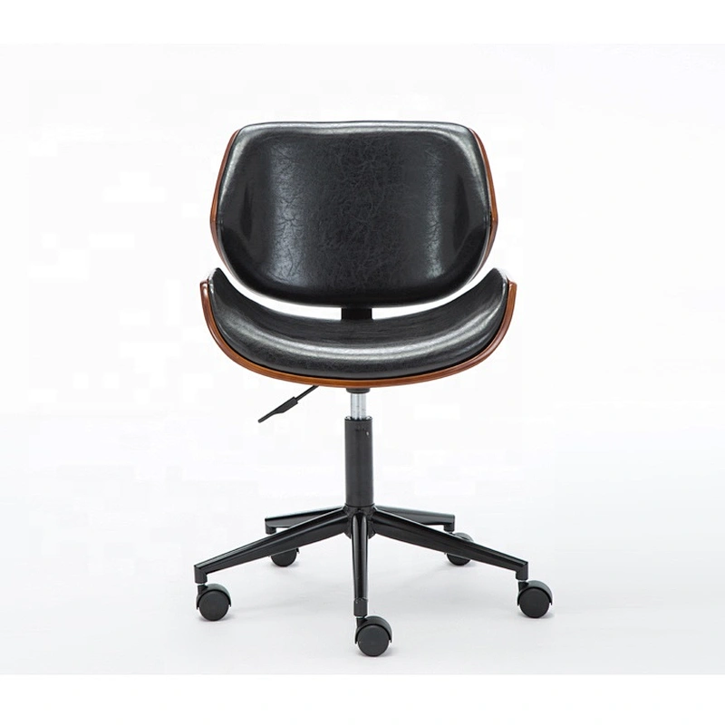 Modern bentwood office chair swivel computer leather office chair
