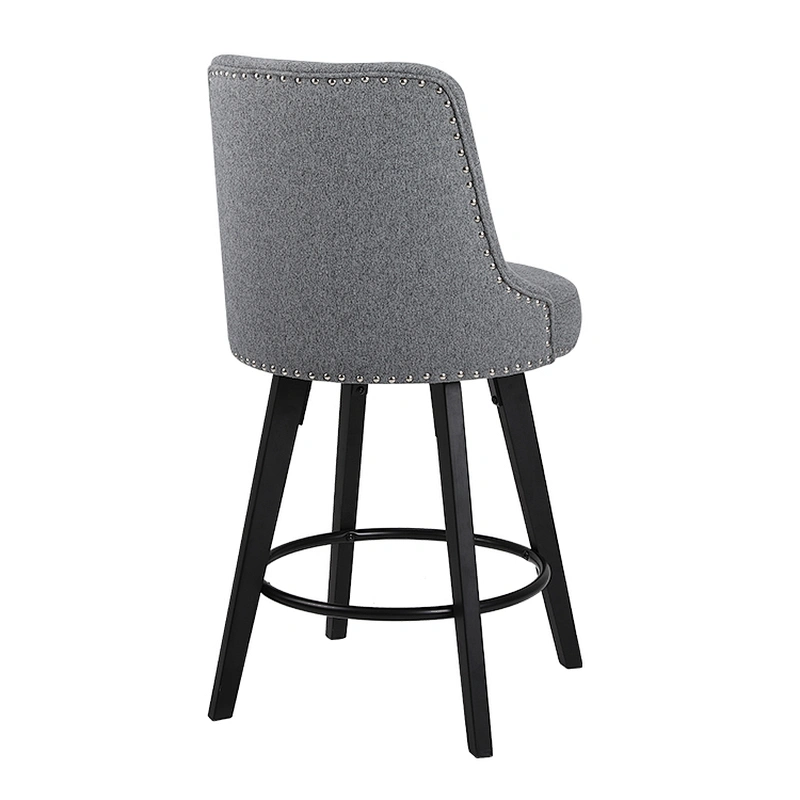 High-Back Bar Stool for Tall Counter Seating
