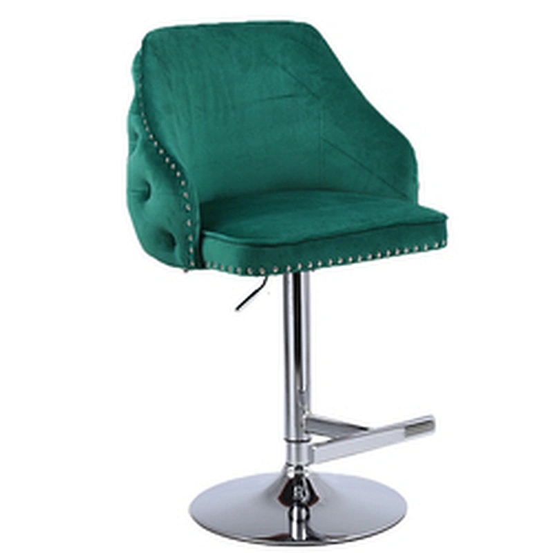 Wholesale modern luxury high back commercial bar stool