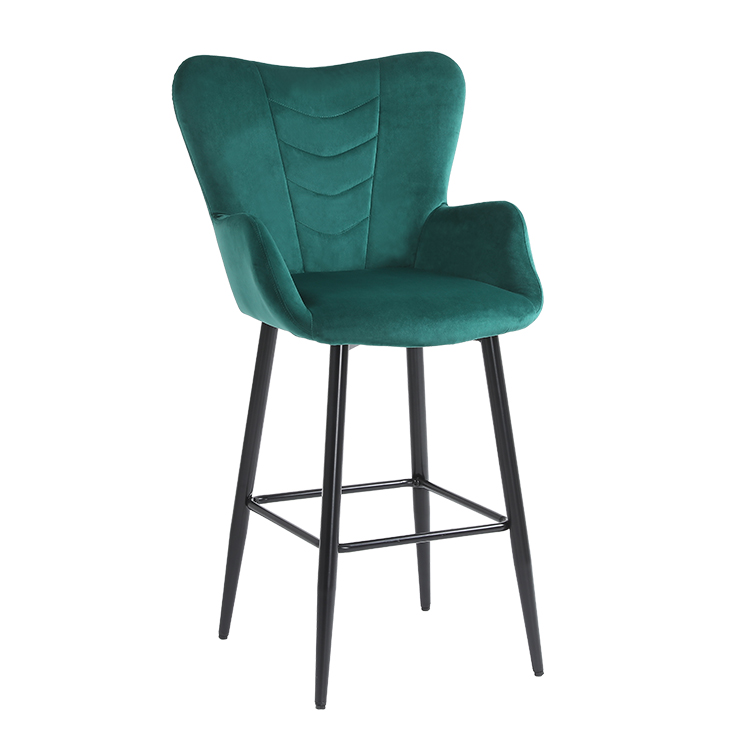 American style high chair design commercial modern bar stool chair