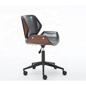 Modern bentwood office chair swivel computer leather office chair
