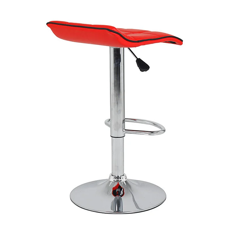 Wholesale Cheap Modern Pu Seat Adjustable High Metal Bar Stool for Kitchen