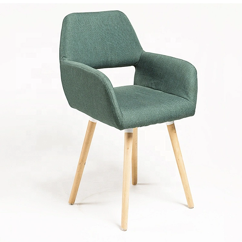 Factory Directly Wood Restaurant Furniture Dining Chair Living Room Leisure Chair