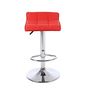 High End Luxury cheap leather high chair bar stool