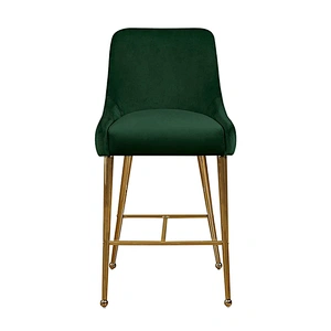 Velvet Upholstered Wholesale luxury bar stools for kitchen