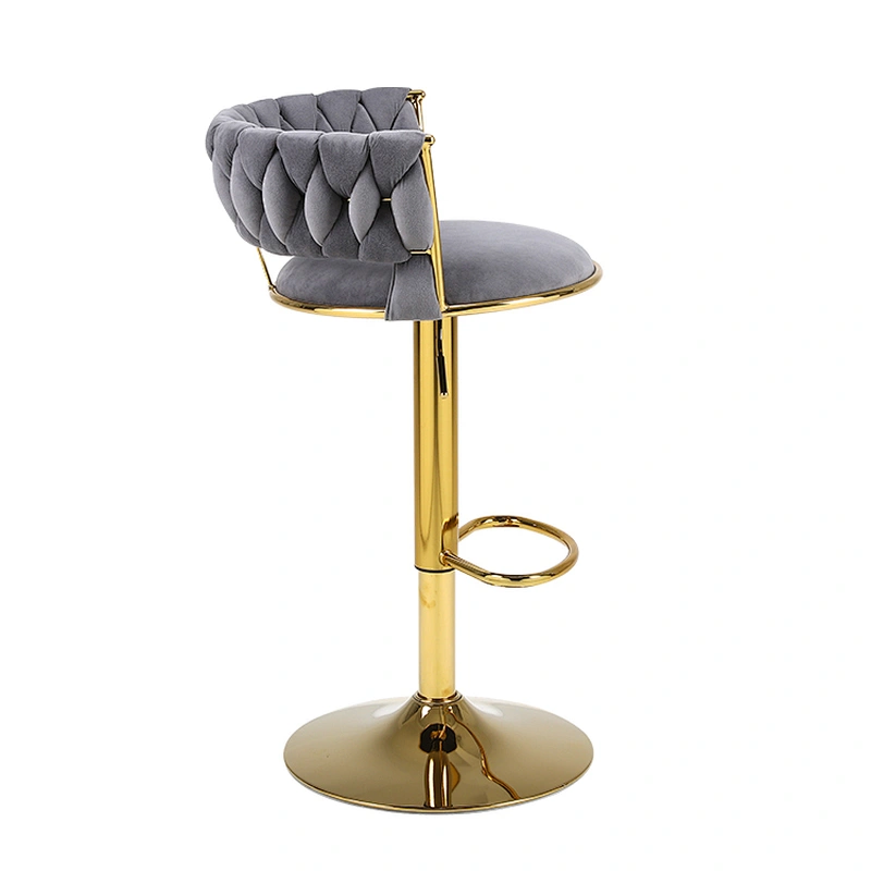 Swivel Bar Stool with Adjustable Height