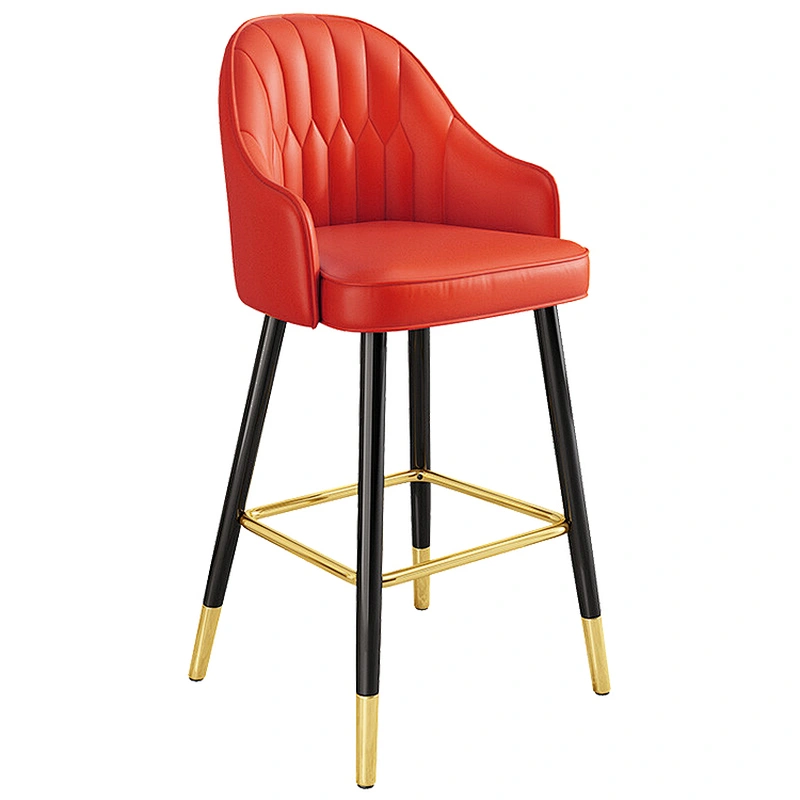 European fashion minimalist kitchen island bar stools