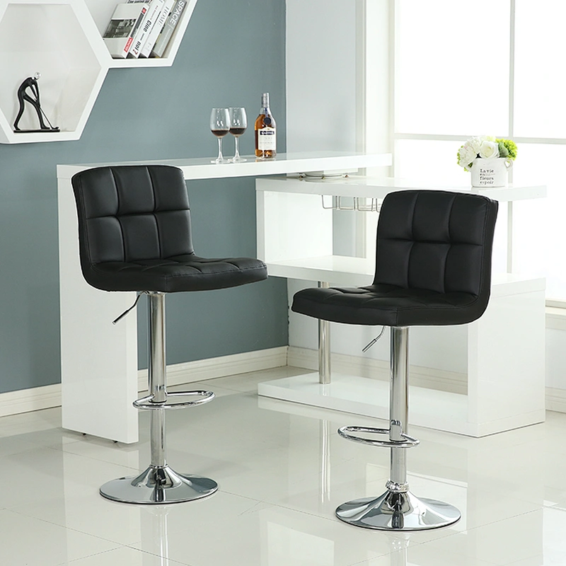 Kitchen Island modern adjustable bar stool wood with swivel