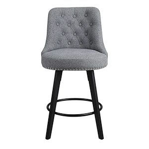 High-Back Bar Stool for Tall Counter Seating