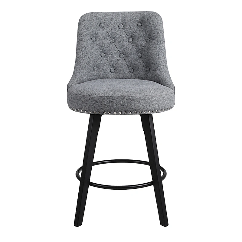 High-Back Bar Stool for Tall Counter Seating