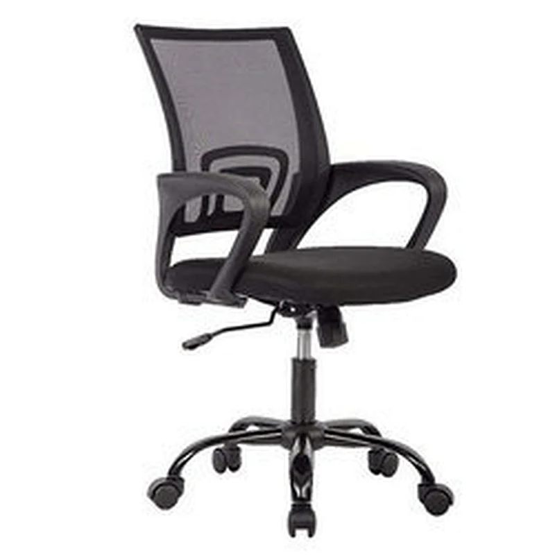 Good quality black mesh rocking heated cheap desk office chair