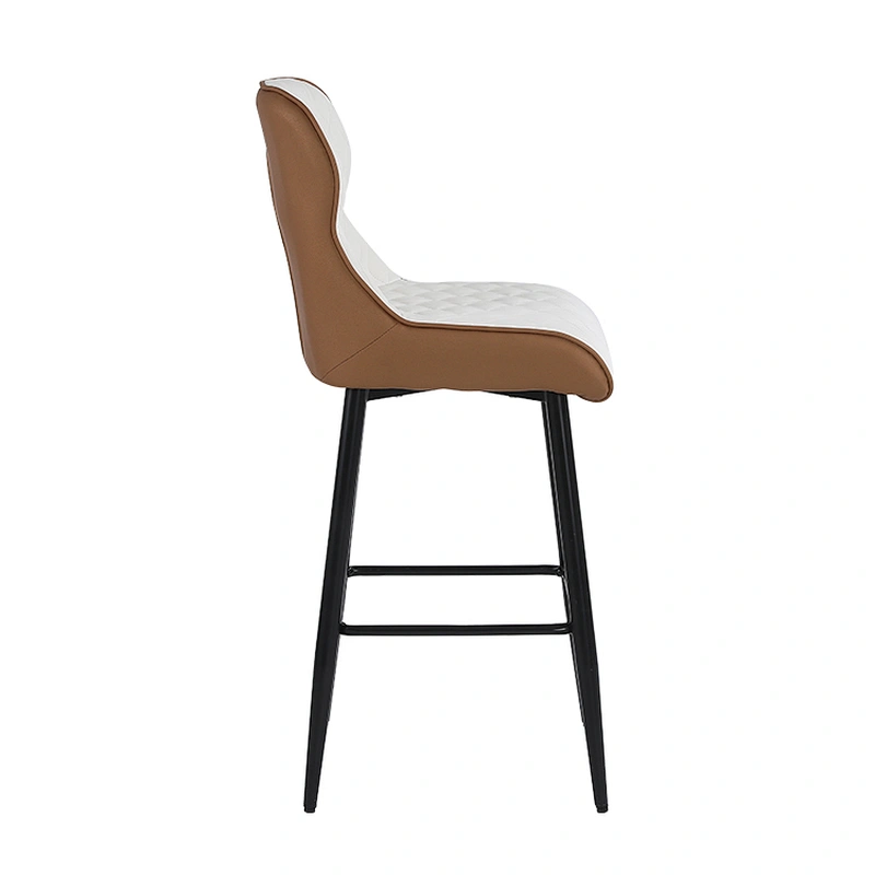 Hot Sale Nordic Modern Leather High Bar Furniture modern bar stool chair