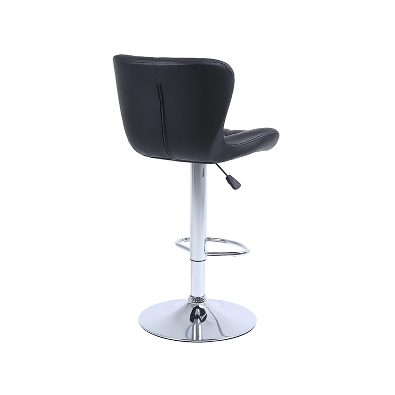 Modern Cheap Leather High Adjustable Height Counter swivel bar stool leather modern