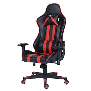 Factory Supply red racing seat gaming chair image