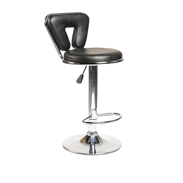 Customized Hot Selling Popular Style PU Leather High Bar Chair