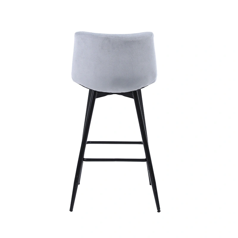 Wholesales nordic height counter custom high back counter height bar stool