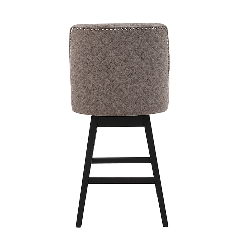 High back kitchen bar chair for breakfast living room furniture wholesaler