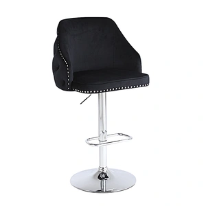 Wholesale modern luxury high back commercial bar stool