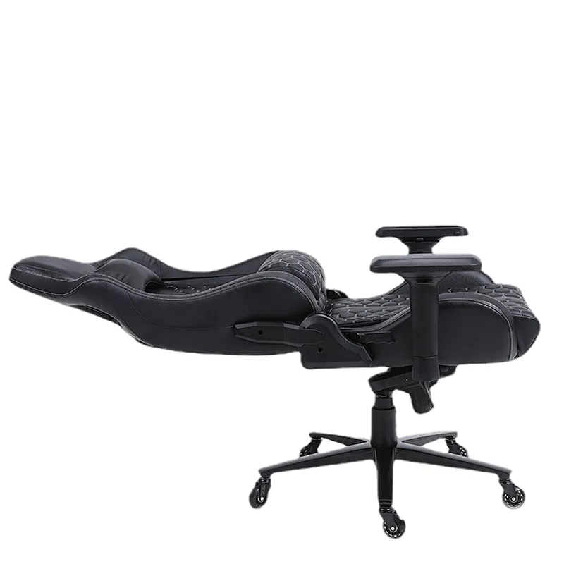 Hot sale PVC Fabric Red PVC Fixed Armrest Nylon Sport luxury cheapest racing chair gaming chair