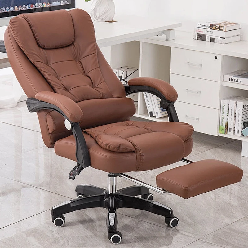 Boss swivel revolving manager convertible pu leather executive office chair