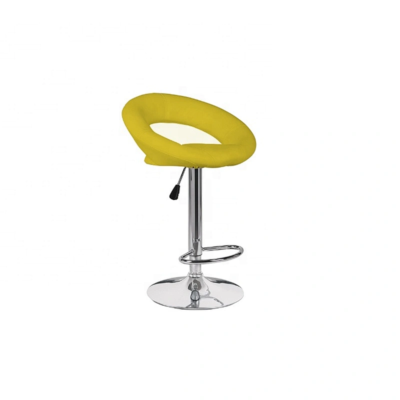 High Quality Durable Chic Bar Stool High Chair PU Bar Chair Furniture with high leg