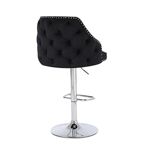 Wholesale modern luxury high back commercial bar stool