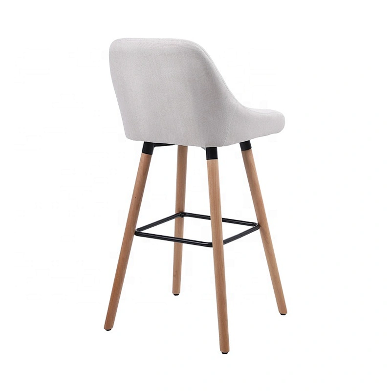 Luxury Modern Nordic style new Design Restaurant Kitchen Cheap High upholstered kitchen bar stool modern chairs