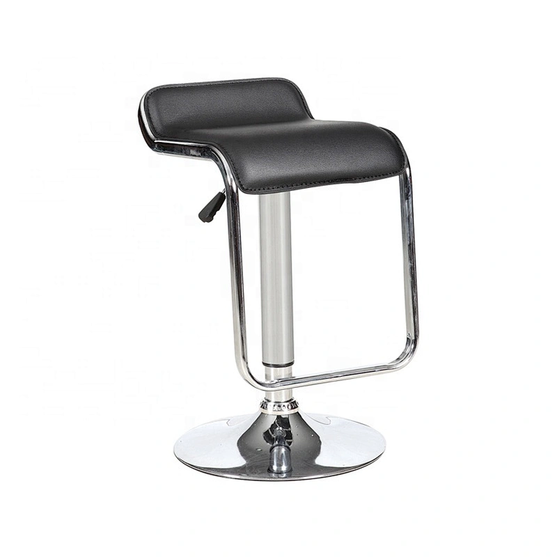 Made in China Modern Bar Stool PU And Metal Swivel Salon Stools Bar Chair
